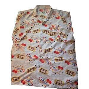 Las Vegas Uzzi Amphibious Gear Button Up Shirt Size XXL Welcome to Las Vegas 777